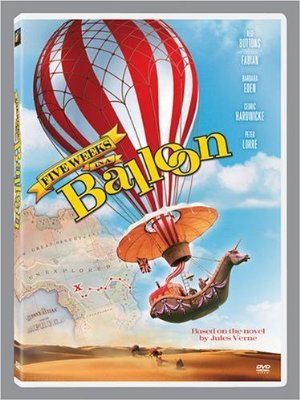 Five Weeks in a Balloon poster
